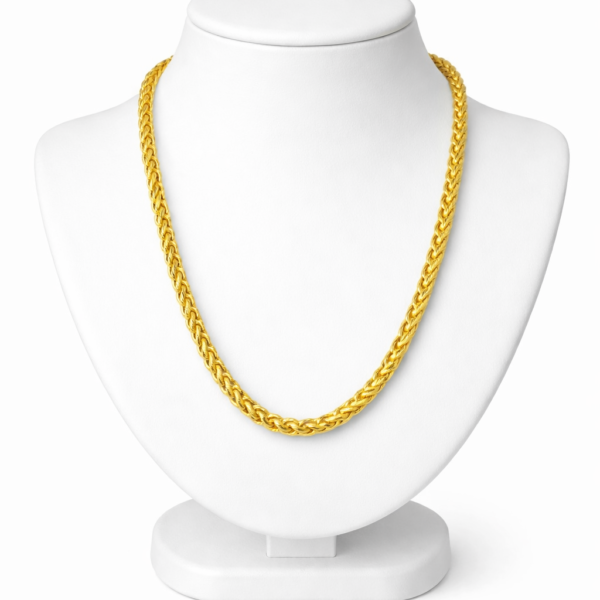 Small kohli Nawabi chain for men (1 gram gold plated)