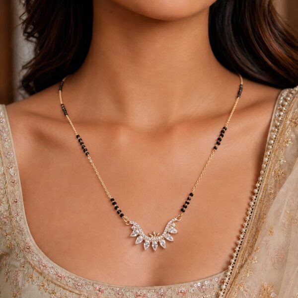 LETAST MANGALSHUTRA GOLD PLATED FOR WOMEN