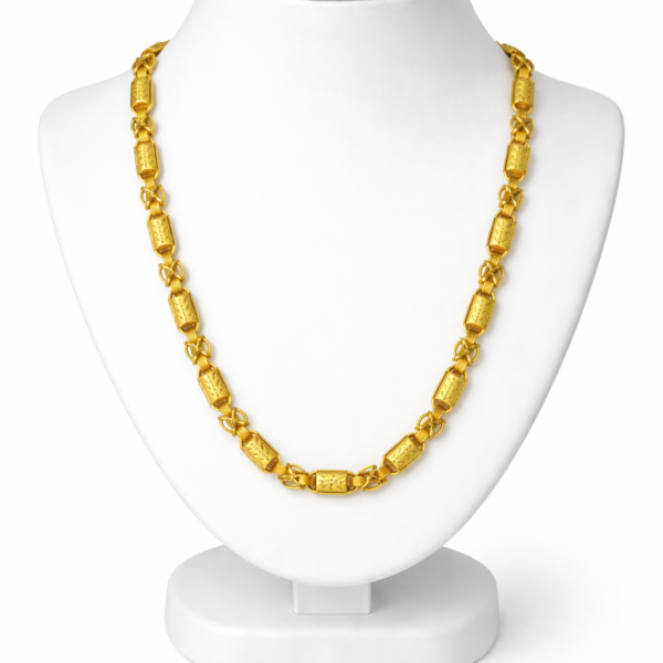 RAJWADI INDO CHAIN BRIDGE DESIGN GOLD PLATED CHEN