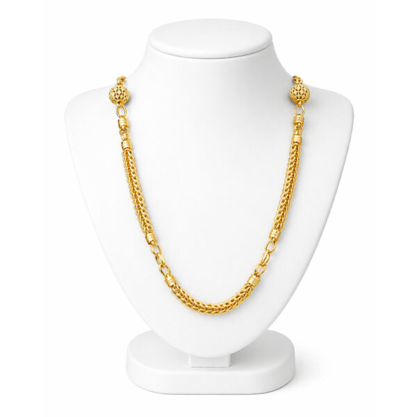 NEW SHORT SKIRT NAWABI CHAIN FOR MEN ( 1 GRAM GOLD PLATED )