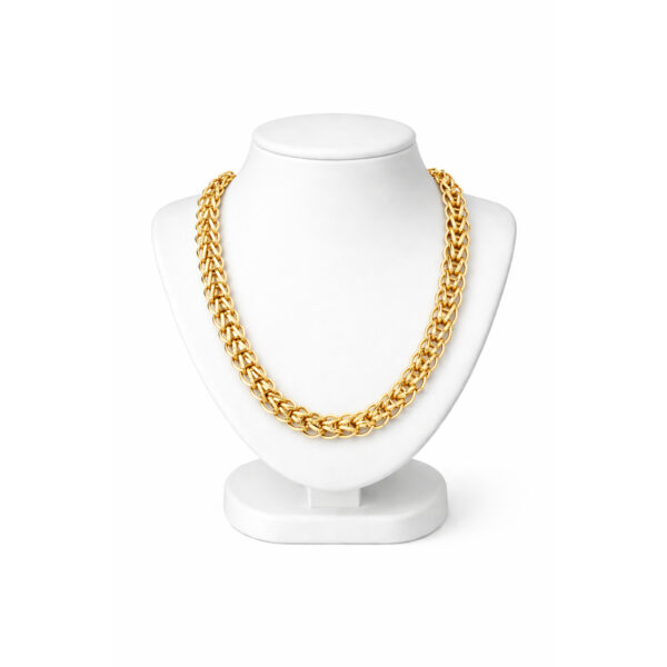 TRENDIN GAMAN SANTHAL CHAIN FOR MEN ( 1 GRAM GOLD PLATED )