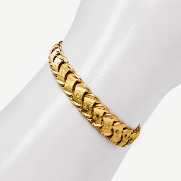 ARVI WIFI GOLD PLATED CHAIN FOR MEN