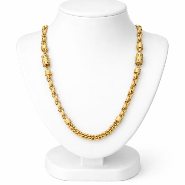 DESIGNER MIX INDO WITH NET BALL CHAIN FOR MEN