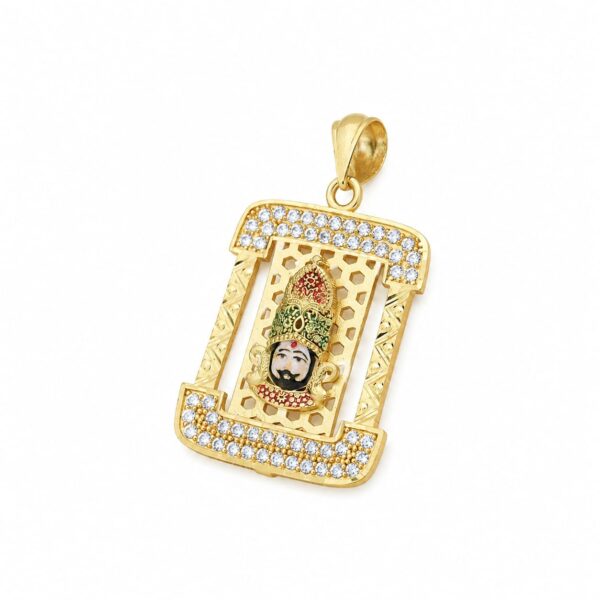 KHATU SHYAM EXCELLENT DESIGN GOLD PLATED PENDANT