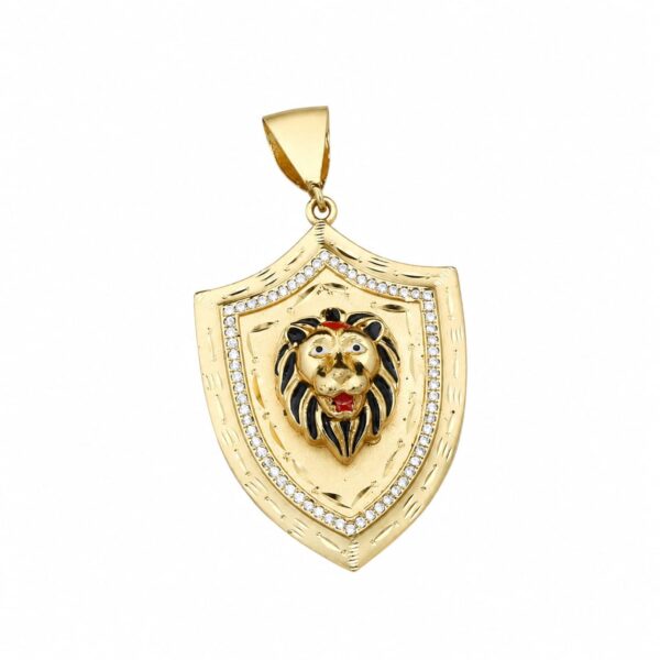 LION DIOMOND PENDANT PREMIUM GRADE QUALITY