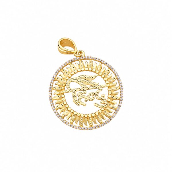1 GRAM GOLD PLATED HINDU NAME PENDANT FOR MEN
