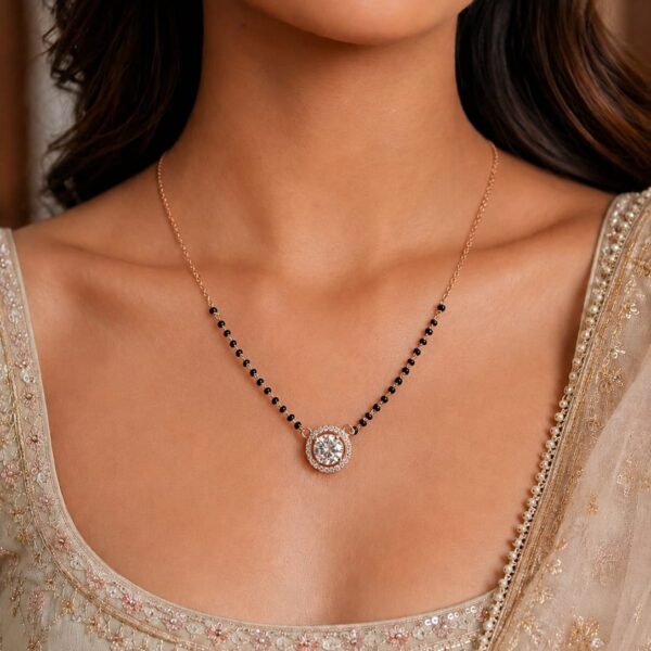 ARVI GOLD PLATED MAGMALA FOR WOMEN