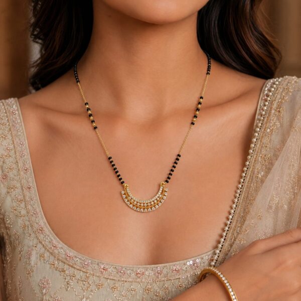 ARVI GOLD PLATED MANGALSUTRA FOR WOMEN