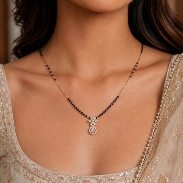 SILVER GOLDEN BOLS CHAIN FOR WOMEN