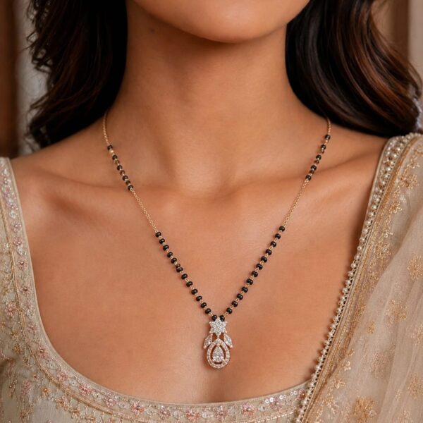 AMERICAN DIAMOND MANGALSUTRA