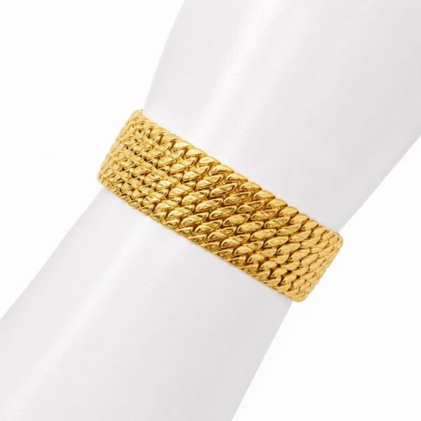 1 GRAM GOLD PLATED BRACELET FOR MEN